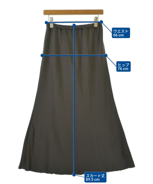 SLOBE IENA（スローブイエナ）ロング・マキシ丈スカート 茶 サイズ:-(M位) レディース/2200635078124