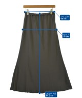 SLOBE IENA（スローブイエナ）ロング・マキシ丈スカート 茶 サイズ:-(M位) レディース/2200635078124