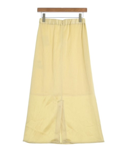 SLOBE IENA（スローブイエナ）ロング・マキシ丈スカート 黄 サイズ:-(M位) レディース/2200637276085