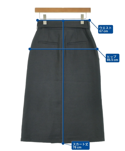 SLOBE IENA（スローブイエナ）ロング・マキシ丈スカート 黒 サイズ:38(M位) レディース/2200622881096