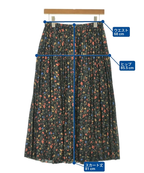 SLOBE IENA（スローブイエナ）ロング・マキシ丈スカート 黒 サイズ:F レディース/2200622881102