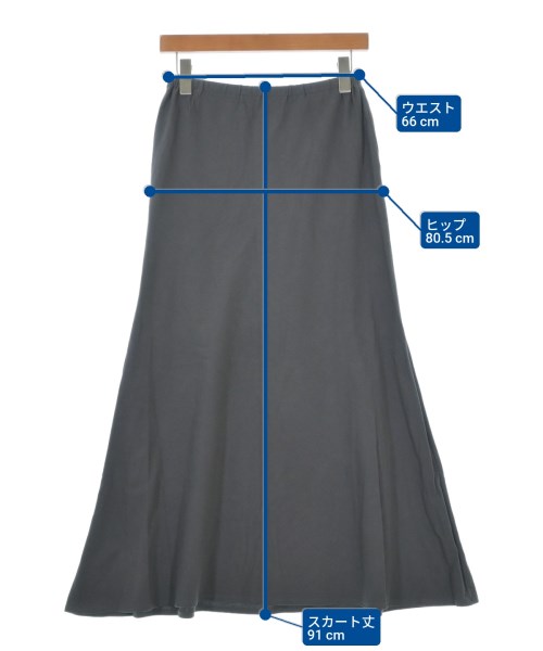 SLOBE IENA（スローブイエナ）ロング・マキシ丈スカート グレー サイズ:-(S位) レディース/2200623491065