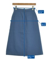SLOBE IENA（スローブイエナ）ひざ丈スカート 青 サイズ:36(S位) レディース/2200632730070