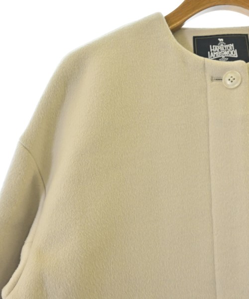 SLOBE IENA（スローブイエナ）ノーカラージャケット 白 サイズ:36(S位) レディース/2200635109019