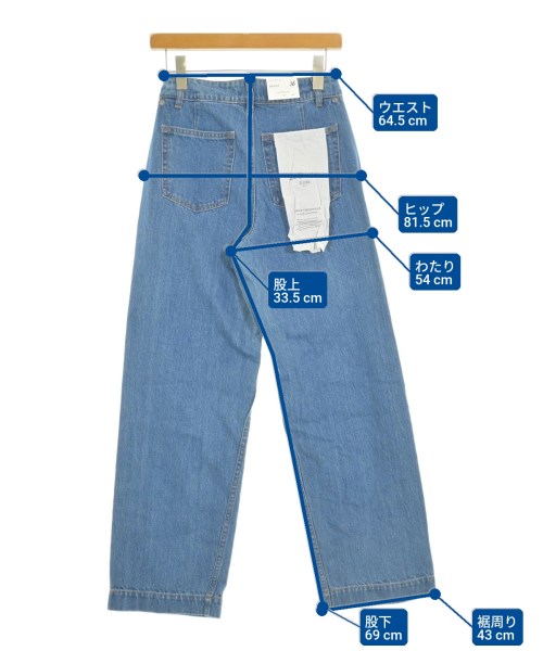 seacoco✴︎【新品】SLOBE IENA デニム SLOBE IENA（スローブイエナ）デニムパンツ 紺 サイズ:36(S位