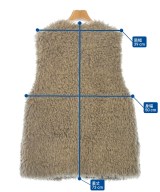 SLOBE IENA（スローブイエナ）ベスト 茶 サイズ:F レディース/2200632639014