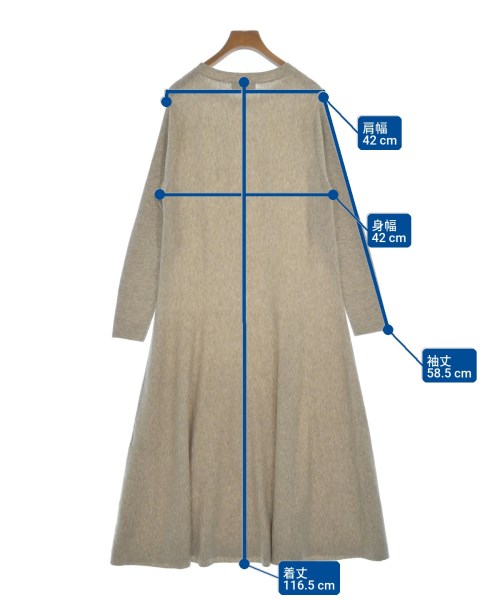 SLOBE IENA（スローブイエナ）ワンピース ベージュ サイズ:-(L位) レディース/2200636900011