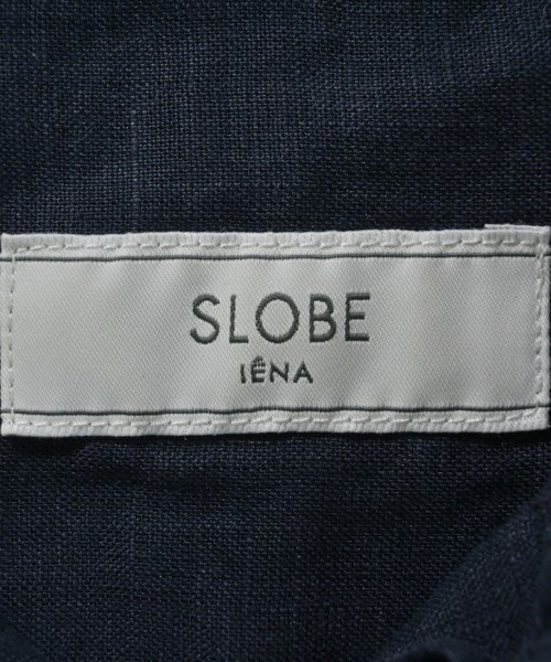 SLOBE IENA（スローブイエナ）カジュアルシャツ 紺 サイズ:38(M位) レディース/2200635656117