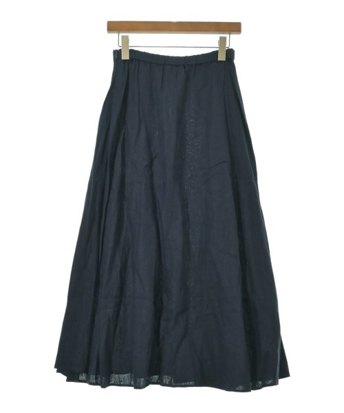 SLOBE IENA（スローブイエナ）ロング・マキシ丈スカート 紺 サイズ:38(M位) レディース/2200635656124