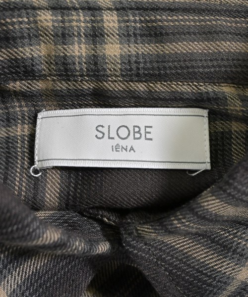 SLOBE IENA（スローブイエナ）カジュアルシャツ 茶 サイズ:F レディース/2200639995052