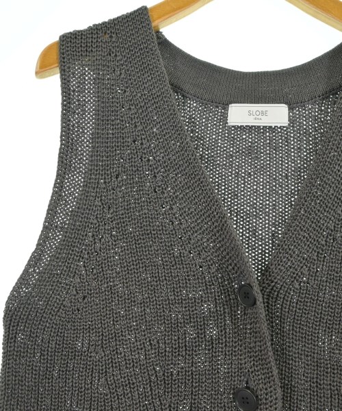SLOBE IENA（スローブイエナ）ベスト グレー サイズ:F レディース/2200622162102