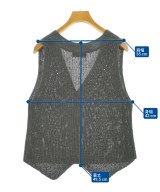 SLOBE IENA（スローブイエナ）ベスト グレー サイズ:F レディース/2200622162102