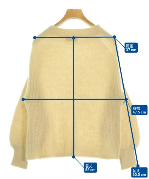 SLOBE IENA（スローブイエナ）ニット・セーター ベージュ サイズ:F レディース/2200631800118