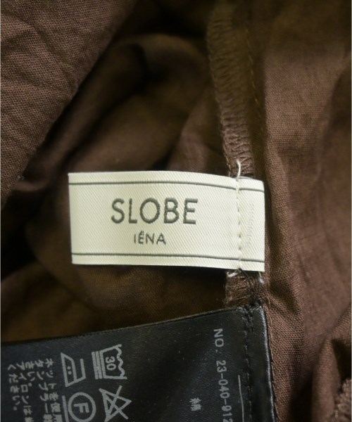 SLOBE IENA（スローブイエナ）シャツワンピース 茶 サイズ:F レディース/2200632660018