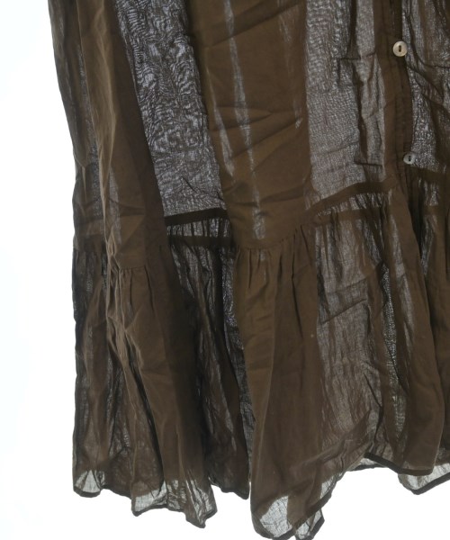 SLOBE IENA（スローブイエナ）シャツワンピース 茶 サイズ:F レディース/2200632660018