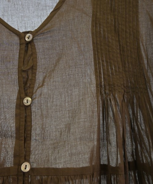 SLOBE IENA（スローブイエナ）シャツワンピース 茶 サイズ:F レディース/2200632660018