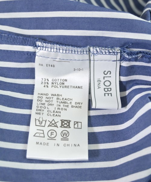 SLOBE IENA（スローブイエナ）カジュアルシャツ 青 サイズ:-(L位) レディース/2200620385022