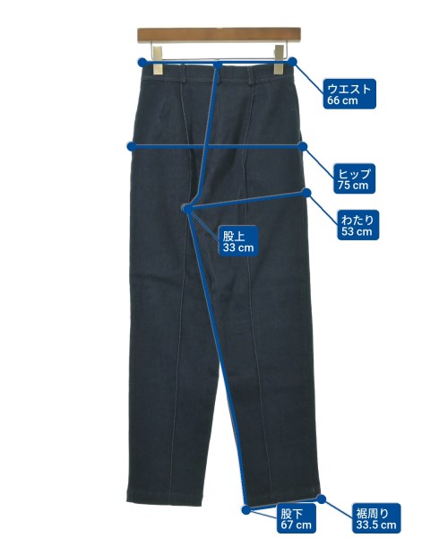 SLOBE IENA（スローブイエナ）デニムパンツ 紺 サイズ:38(M位) レディース/2200627915017