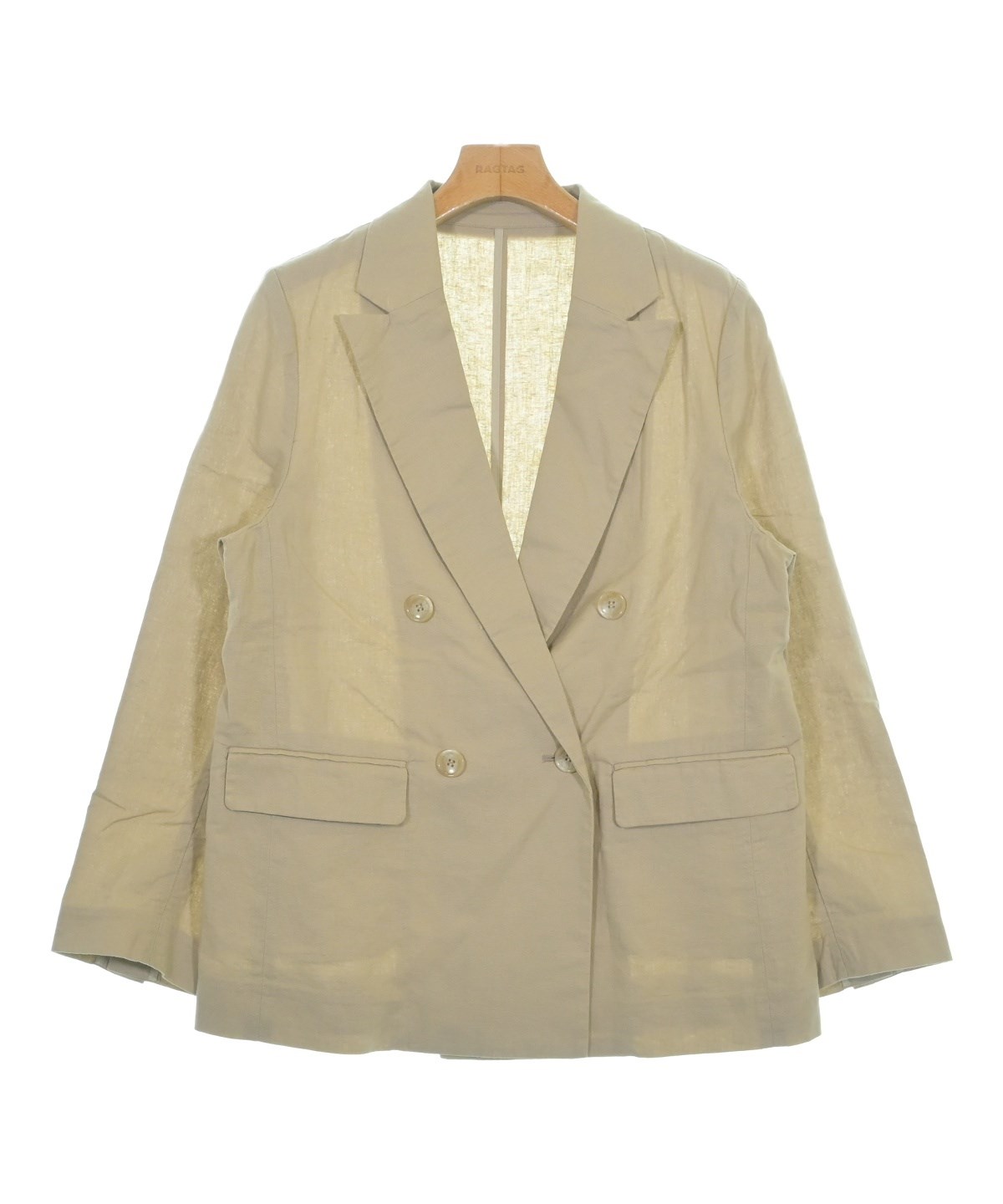 SLOBE IENA（スローブイエナ）テーラードジャケット ベージュ サイズ:F