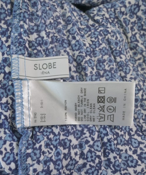 SLOBE IENA（スローブイエナ）ブラウス 青 サイズ:-(S位) レディース/2200633366117