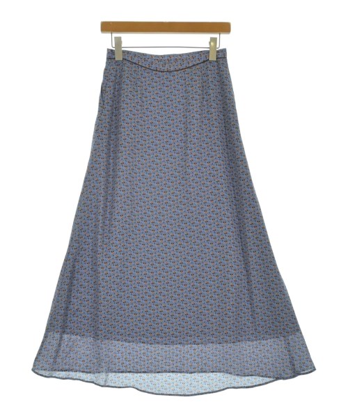 SLOBE IENA（スローブイエナ）ロング・マキシ丈スカート 青 サイズ:38(M位) レディース/2200625976089