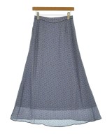 SLOBE IENA（スローブイエナ）ロング・マキシ丈スカート 青 サイズ:38(M位) レディース/2200625976089