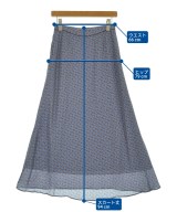 SLOBE IENA（スローブイエナ）ロング・マキシ丈スカート 青 サイズ:38(M位) レディース/2200625976089