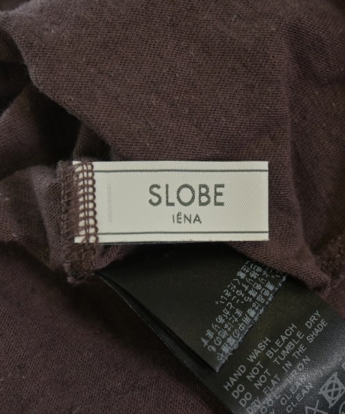 SLOBE IENA（スローブイエナ）Tシャツ・カットソー 茶 サイズ:F レディース/2200640952020