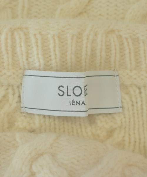 SLOBE IENA（スローブイエナ）ニット・セーター 白 サイズ:F レディース/2200631417118