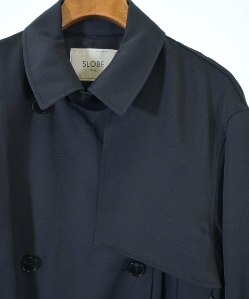 SLOBE IENA（スローブイエナ）トレンチコート 紺 サイズ:36(S位) レディース/2200637867016