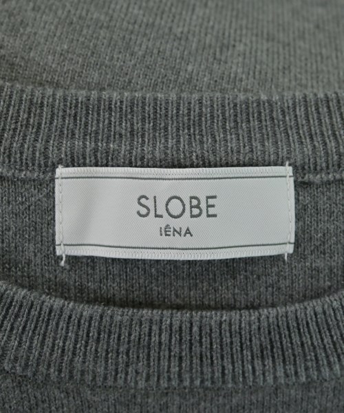 SLOBE IENA（スローブイエナ）ニット・セーター グレー サイズ:F レディース/2200639351155