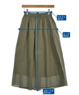 SLOBE IENA（スローブイエナ）ロング・マキシ丈スカート カーキ サイズ:-(S位) レディース/2200628414069