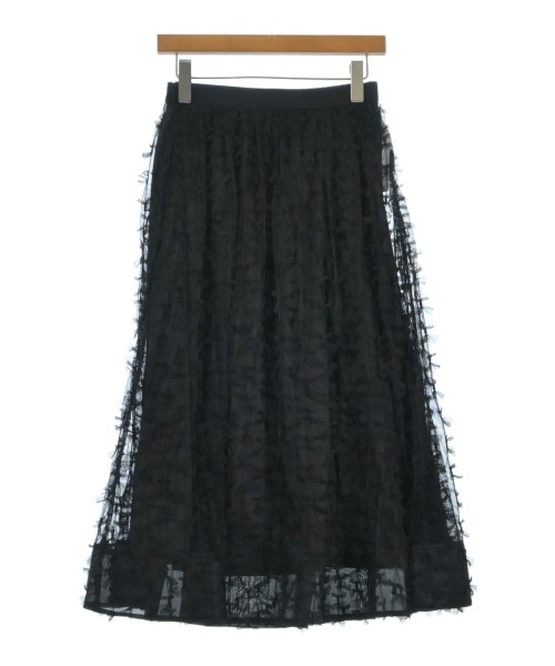 SLOBE IENA(スローブイエナ)ロング・マキシ丈スカート 黒 サイズ:F/2200641195068
