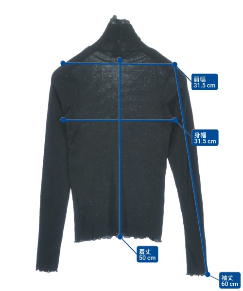 SLOBE IENA（スローブイエナ）Tシャツ・カットソー 黒 サイズ:-(XS位) レディース/2200636087057