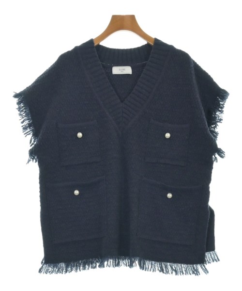 SLOBE IENA(スローブイエナ)ベスト/ノースリーブ 紺 サイズ:F/2200633382087