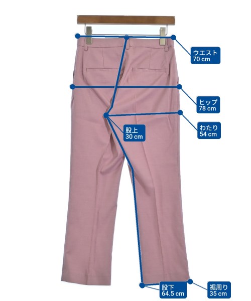 SLOBE IENA（スローブイエナ）スラックス ピンク サイズ:38(M位) レディース/2200637532051