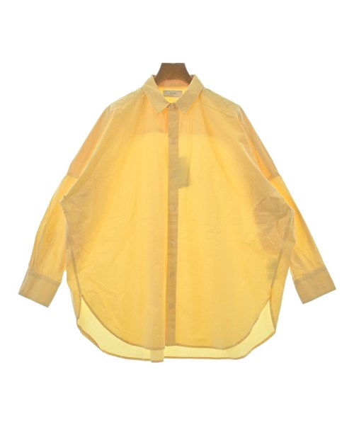 SLOBE IENA(スローブイエナ)カジュアルシャツ 黄 サイズ:F/2200629562172