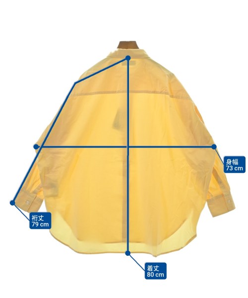 SLOBE IENA（スローブイエナ）カジュアルシャツ 黄 サイズ:F レディース/2200629562172