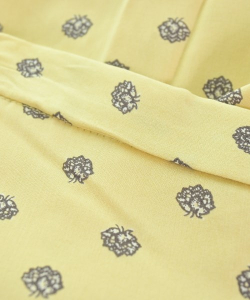 SLOBE IENA（スローブイエナ）ロング・マキシ丈スカート 黄 サイズ:36(S位) レディース/2200634403071