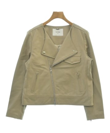SLOBE IENA（スローブイエナ）ライダース ベージュ サイズ:40(M位