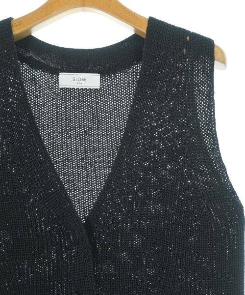 SLOBE IENA（スローブイエナ）ベスト 黒 サイズ:F レディース/2200615247151