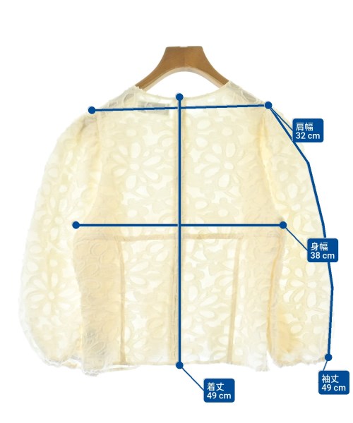 SLOBE IENA（スローブイエナ）ブラウス 白 サイズ:-(M位) レディース/2200617895091