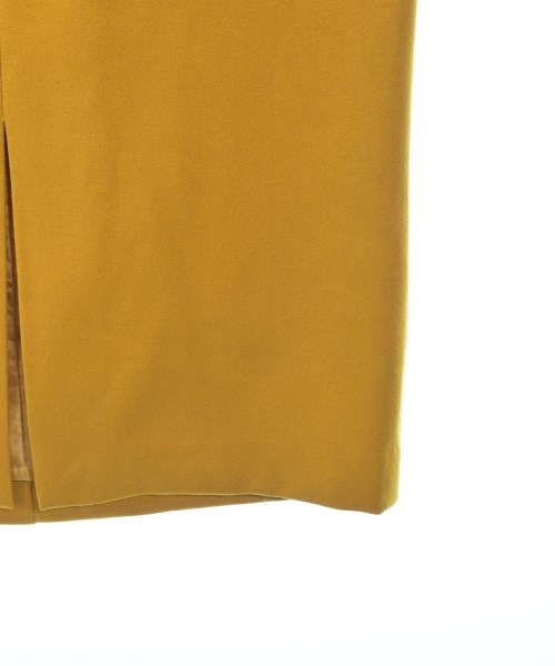 SLOBE IENA（スローブイエナ）ひざ丈スカート 黄 サイズ:38(M位) レディース/2200622156118