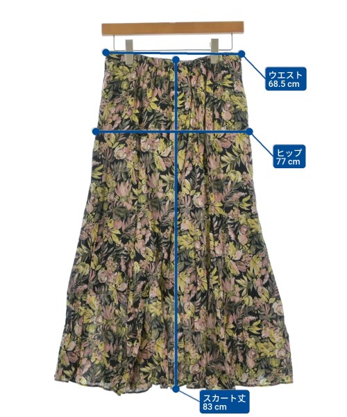 SLOBE IENA（スローブイエナ）ロング・マキシ丈スカート 黒 サイズ:-(M位) レディース/2200617322030