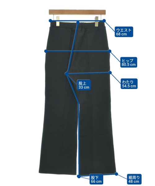 SLOBE IENA（スローブイエナ）スウェットパンツ 黒 サイズ:38(M位) レディース/2200623188019