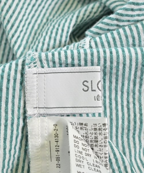 SLOBE IENA（スローブイエナ）ブラウス 緑 サイズ:-(XL位) レディース/2200612973015