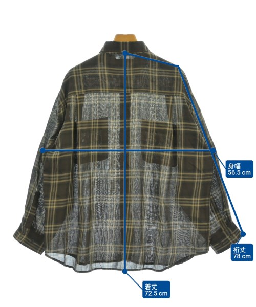 SLOBE IENA（スローブイエナ）カジュアルシャツ 茶 サイズ:F レディース/2200613644099