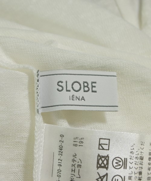 SLOBE IENA（スローブイエナ）Tシャツ・カットソー 白 サイズ:-(M位) レディース/2200613644259