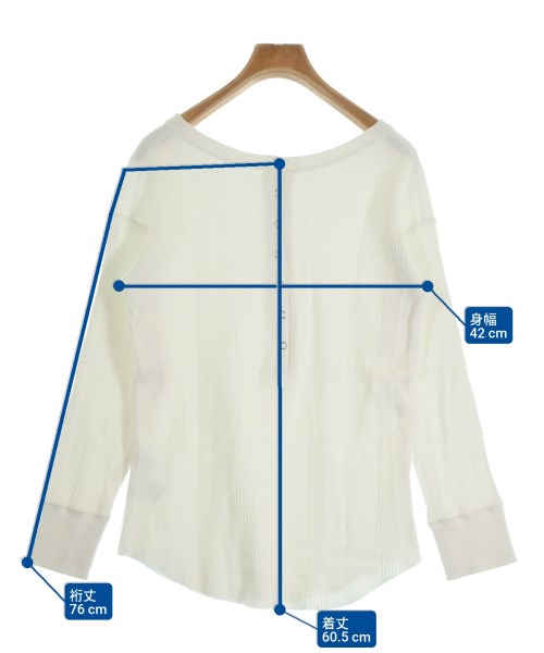 SLOBE IENA（スローブイエナ）Tシャツ・カットソー 白 サイズ:-(M位) レディース/2200624494041