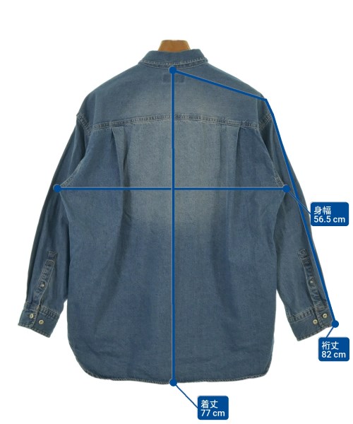 SLOBE IENA（スローブイエナ）カジュアルシャツ 紺 サイズ:F レディース/2200624494089